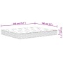 Bonnell medium firm spring mattress 160x200 cm by , Mattresses - Ref: Foro24-3206413, Price: 220,90 €, Discount: %