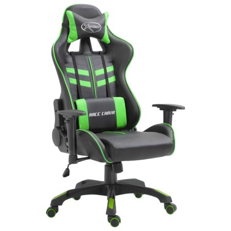 Green synthetic leather gaming chair by vidaXL, Gaming chairs - Ref: Foro24-20195, Price: 203,99 €, Discount: %