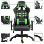 Green synthetic leather gaming chair by vidaXL, Gaming chairs - Ref: Foro24-20195, Price: 203,99 €, Discount: %