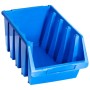 Stackable storage containers 14 units blue plastic by , Toolboxes - Ref: Foro24-146286, Price: 58,16 €, Discount: %