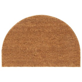 Semicircular natural coconut fiber doormat 40x60 cm by , Doormats - Ref: Foro24-155560, Price: 20,99 €, Discount: %