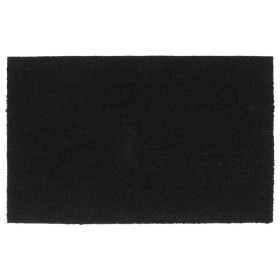 Black coconut fiber doormat 50x80 cm by , Doormats - Ref: Foro24-155574, Price: 35,99 €, Discount: %