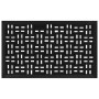 Felpudo rectangular de goma 45x75 cm de , Felpudos - Ref: Foro24-155658, Precio: 18,72 €, Descuento: %