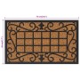 Rectangular rubber and coconut fiber doormat 45x75 cm by , Doormats - Ref: Foro24-155666, Price: 15,68 €, Discount: %