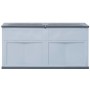 Garden storage box 320 L gray and black by vidaXL, Outdoor storage boxes - Ref: Foro24-45689, Price: 81,81 €, Discount: %