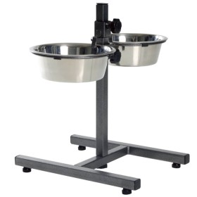 TRIXIE Adjustable dog bowl stand 3.6 L 20 cm 24921 by , Pet bowls, feeders, and waterers - Ref: Foro24-408409, Price: 38,99 €...