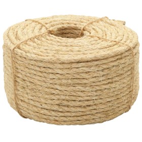 Cuerda 100% sisal 6 mm 250 m de vidaXL, Sogas y cuerdas metálicas - Ref: Foro24-144792, Precio: 53,99 €, Descuento: %