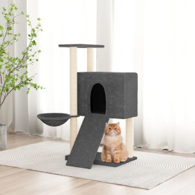 Cat scratching post with dark gray sisal posts 96 cm by , Cat furniture - Ref: Foro24-171647, Price: 44,73 €, Discount: %