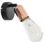 Spotlight lamp 2 pieces black and copper E27 by vidaXL, Spotlights and reflectors - Ref: Foro24-281410, Price: 25,91 €, Disco...