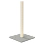 Light gray cat scratching post 35x35x70 cm by , Cat furniture - Ref: Foro24-171679, Price: 21,55 €, Discount: %