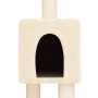 Cream Floor-to-Ceiling Cat Scratching Tree 268.5-294.5 cm by , Cat furniture - Ref: Foro24-171714, Price: 75,92 €, Discount: %