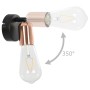 Spotlight lamp 2 pieces black and copper E27 by vidaXL, Spotlights and reflectors - Ref: Foro24-281410, Price: 25,91 €, Disco...