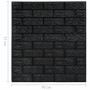 Self-adhesive wallpaper 3D bricks 20 units black by , Painted paper - Ref: Foro24-150725, Price: 60,99 €, Discount: %