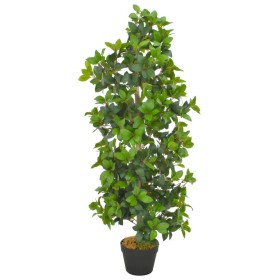 Artificial plant laurel tree with pot 120 cm green by , artificial flora - Ref: Foro24-280180, Price: 81,51 €, Discount: %