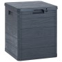 Garden storage box 90 L anthracite gray by vidaXL, Outdoor storage boxes - Ref: Foro24-45684, Price: 44,35 €, Discount: %