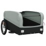 Black and gray iron bicycle trailer 45 kg by , Bicycle trailers - Ref: Foro24-94042, Price: 82,99 €, Discount: %