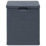 Garden storage box 90 L anthracite gray by vidaXL, Outdoor storage boxes - Ref: Foro24-45684, Price: 44,35 €, Discount: %