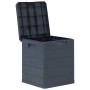 Garden storage box 90 L anthracite gray by vidaXL, Outdoor storage boxes - Ref: Foro24-45684, Price: 44,35 €, Discount: %