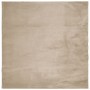 HUARTE waschbarer weicher Kurzflorteppich Sand 160x160 cm von , Teppiche - Ref: Foro24-375059, Preis: 63,77 €, Rabatt: %