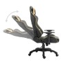 Silla de gaming de cuero sintético dorado de vidaXL, Sillones para videojuegos - Ref: Foro24-20194, Precio: 184,79 €, Descuen...