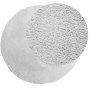 HUARTE washable soft short pile rug gray Ø 120 cm by , Rugs - Ref: Foro24-375086, Price: 41,93 €, Discount: %