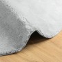 HUARTE washable soft short pile rug gray Ø 120 cm by , Rugs - Ref: Foro24-375086, Price: 41,93 €, Discount: %