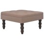 Taburete marrón 60x60x36 cm poliéster de vidaXL, Taburetes y sillas plegables - Ref: Foro24-247549, Precio: 66,50 €, Descuent...