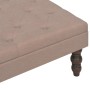 Taburete marrón 60x60x36 cm poliéster de vidaXL, Taburetes y sillas plegables - Ref: Foro24-247549, Precio: 66,50 €, Descuent...