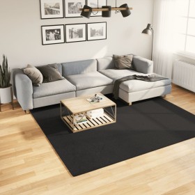 HUARTE washable soft short pile rug black 240x240 cm by , Rugs - Ref: Foro24-375120, Price: 149,36 €, Discount: %