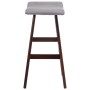 Gray taupe fabric kitchen stool by vidaXL, Kitchen stools - Ref: Foro24-249582, Price: 55,76 €, Discount: %