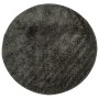 ISTAN anthracite shiny look long pile rug Ø 120 cm by , Rugs - Ref: Foro24-375647, Price: 40,62 €, Discount: %