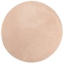 HUARTE washable soft short pile rug pink Ø 80 cm by , Rugs - Ref: Foro24-375160, Price: 20,09 €, Discount: %