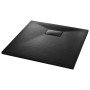 SMC black shower tray 80x80 cm by vidaXL, Shower trays - Ref: Foro24-144776, Price: 161,76 €, Discount: %