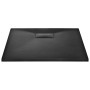 SMC black shower tray 80x80 cm by vidaXL, Shower trays - Ref: Foro24-144776, Price: 161,76 €, Discount: %