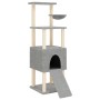 Cat scratching post with light gray sisal posts 153 cm by , Cat furniture - Ref: Foro24-172116, Price: 53,99 €, Discount: %