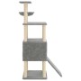 Cat scratching post with light gray sisal posts 153 cm by , Cat furniture - Ref: Foro24-172116, Price: 53,51 €, Discount: %