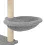 Cat scratching post with light gray sisal posts 153 cm by , Cat furniture - Ref: Foro24-172116, Price: 53,51 €, Discount: %