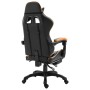 Gaming-Stuhl mit orangefarbener Fußstütze aus Kunstleder von vidaXL, Gaming-Stühle - Ref: Foro24-20222, Preis: 209,39 €, Raba...