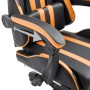 Gaming-Stuhl mit orangefarbener Fußstütze aus Kunstleder von vidaXL, Gaming-Stühle - Ref: Foro24-20222, Preis: 209,39 €, Raba...