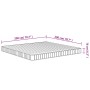 Soft medium hardness foam mattress 200x200 cm by , Mattresses - Ref: Foro24-373027, Price: 258,31 €, Discount: %