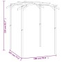 Pérgola de jardín madera de pino impregnada 180x197x210 cm de , Pérgolas, arcos y enrejados de jardín - Ref: Foro24-44926, Pr...