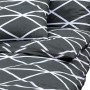 Gray cotton duvet cover set 140x200 cm by , Duvet covers - Ref: Foro24-136046, Price: 22,29 €, Discount: %