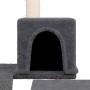 Rascador para gatos con postes de sisal gris oscuro 82 cm de , Mobiliario para gatos - Ref: Foro24-171662, Precio: 42,39 €, D...