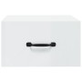 Glossy white wall bedside table 35x35x20 cm by vidaXL, Nightstands - Ref: Foro24-812864, Price: 28,44 €, Discount: %