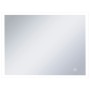 Espejo de pared de baño con LED y sensor táctil 80x60 cm de vidaXL, Espejos - Ref: Foro24-144736, Precio: 108,99 €, Descuento: %