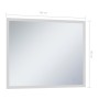 Badezimmer-Wandspiegel mit LED und Berührungssensor 80x60 cm von vidaXL, Spiegel - Ref: Foro24-144736, Preis: 118,53 €, Rabat...