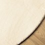 HUARTE cream washable soft short pile rug Ø 160 cm by , Rugs - Ref: Foro24-375049, Price: 75,66 €, Discount: %