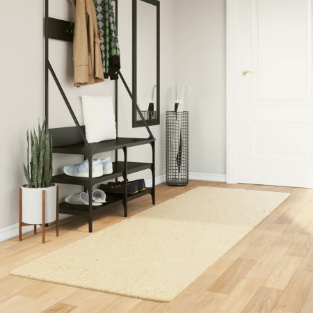 HUARTE cream washable soft short pile rug 80x250 cm by , Rugs - Ref: Foro24-375035, Price: 45,47 €, Discount: %