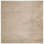 HUARTE washable soft short pile rug sand 240x240 cm by , Rugs - Ref: Foro24-375063, Price: 144,80 €, Discount: %