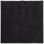 Alfombra de pelo corto suave lavable HUARTE negro 120x120 cm de , Alfombras - Ref: Foro24-375113, Precio: 47,19 €, Descuento: %